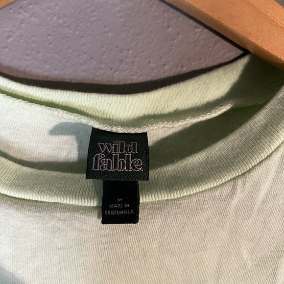Wild Fable light green shirt - Picture 2 of 3